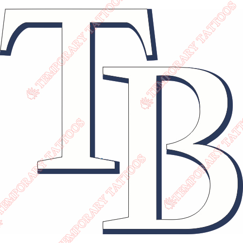 Tampa Bay Rays Customize Temporary Tattoos Stickers NO.1946